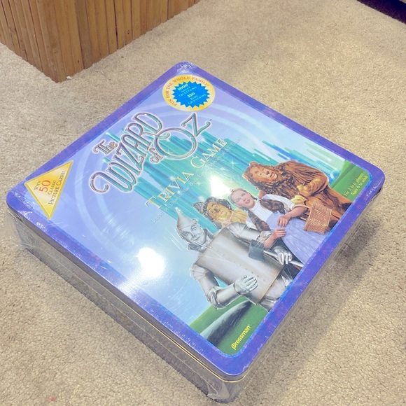 Vintage 1999 New Sealed The Wizard of Oz Trivia Game Ages 6 to Adult w/ 50 Cards - Picture 11 of 11